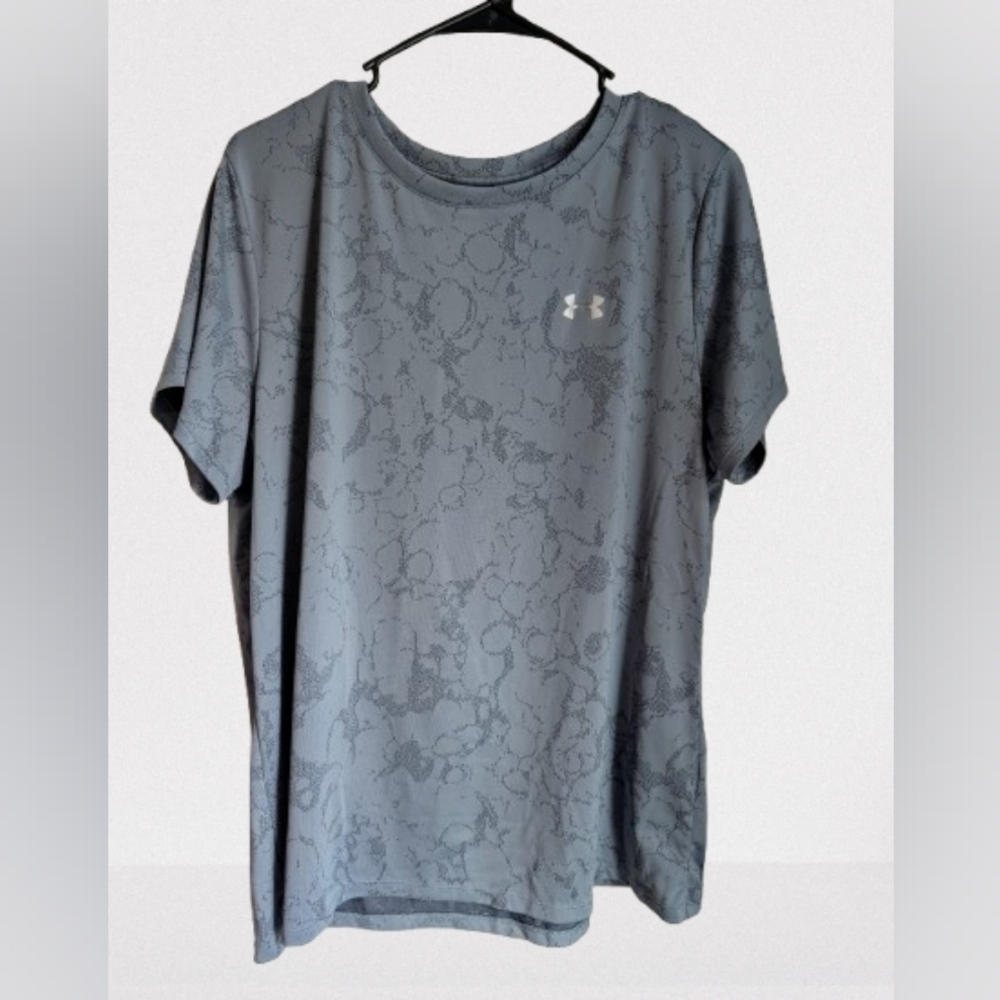 BOGO Under Armour Heat Gear Gray Loose Fit Women's T-Shirt- XXL